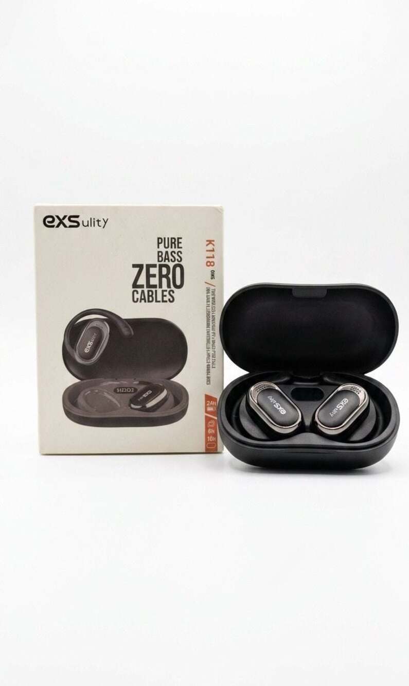 Exsulity K118 True Wireless Open Ear Headphones with Language Translation